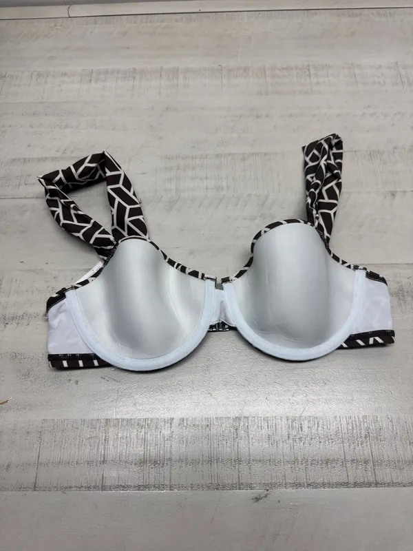 Cupshe Retro Geo Sweetheart Bikini Top & Ultra Cheeky Bottoms Set - Image 7