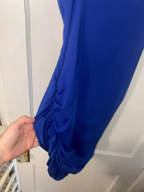 Royal Blue Bodycon Dress - Image 4