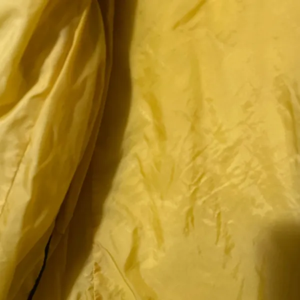 Lands End Women's Yellow Full Zip Puffer Coat Size‎ L 14-16 - Image 5