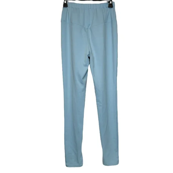Shein Light Blue High Rise Full Length Leggings Size‎ M - Image 4