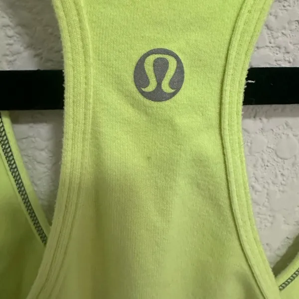 Lululemon Cool Racerback Wild Lime Size 4 Neon Yellow-Green - Image 9