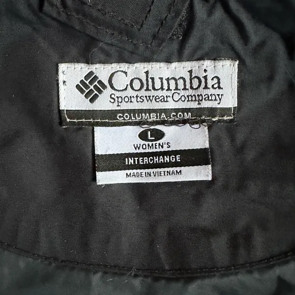 Columbia Womens Size Large Interchange Full Zip Hooded Jacket Nylon - Image 10