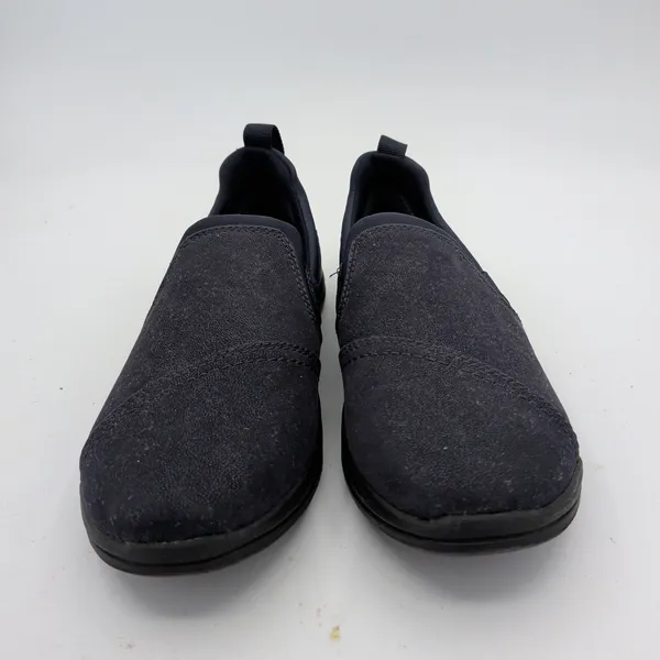 Clarks Cloudsteppers Womens 6 Navy‎ Blue Slip On Loafers Walking Shoes Comfort - Image 3