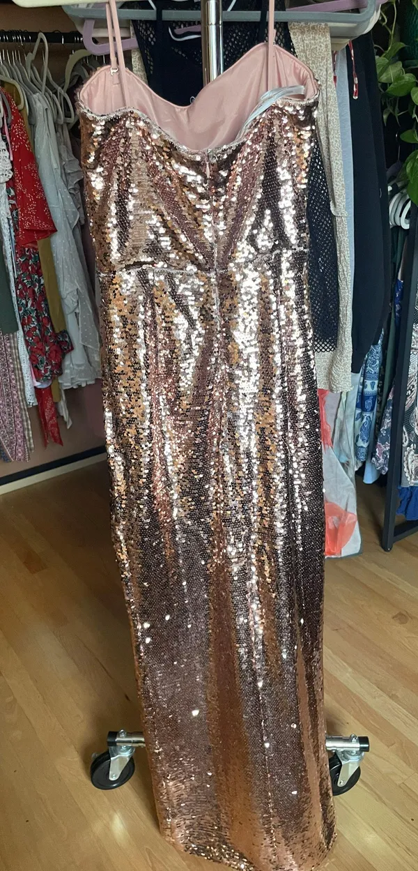 Revolve Rose Sequin Gown - Image 2