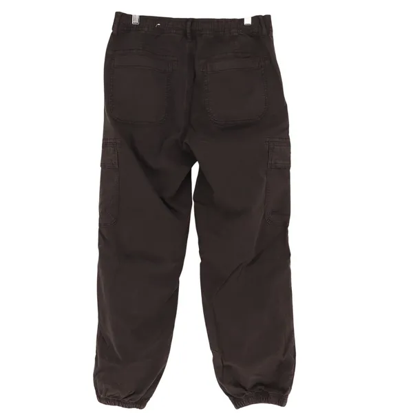 American Eagle Outfitters Cargo Jogger Pants Womens 6 Black Stretch Tapered Leg - Image 6