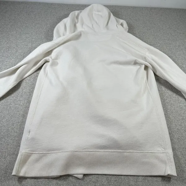 Polo‎ Ralph Lauren Womens Small Cardigan White Long Sleeve Open Front Collared - Image 7
