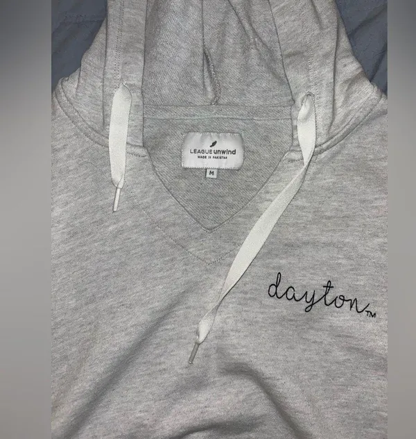 university of dayton cropped hoodie - Image 2