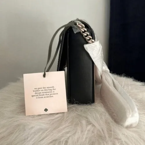 Kate Spade Gentle Panda Crossbody Leather Wallet‎ Bag, Pink/Black, NWT - Image 15
