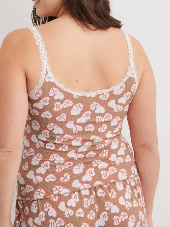 NWT Aerie Real Soft® Lace Trim Tank - Image 2