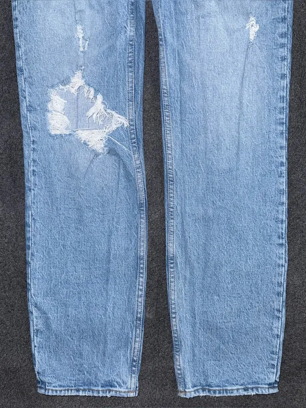 Abercrombie & Fitch Jeans The Dad High Rise Curve Love Distressed Women’s 25 / 0 - Image 5