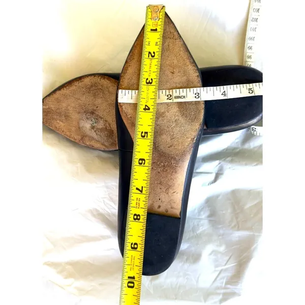 Marc by Marc Jacobs Pointed Toe Bow Flats Black Size US 7.5 EU 38 - Image 12