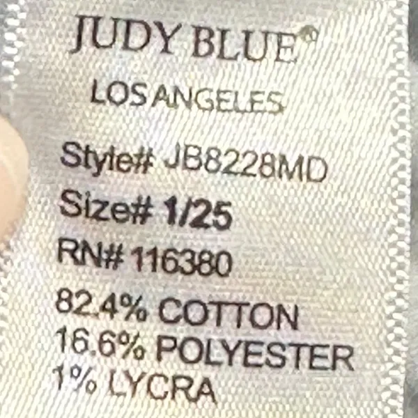 Judy Blue Skinny Denim Distressed Jeans Style# JB8228MD Size‎ 1/25 - Image 8