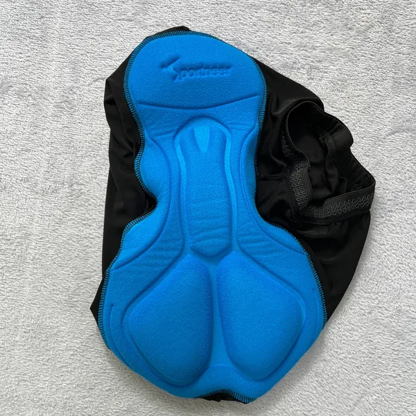 Sportneer Men's Padded Cycling Shorts‎ Black Medium Biking Compression Liner - Image 5