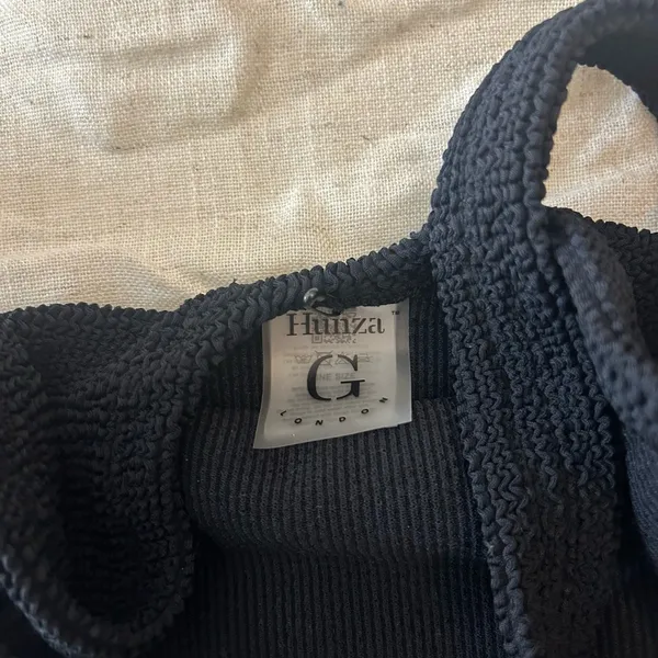 Hunza G Domino One Piece Black Size undefined - Image 2