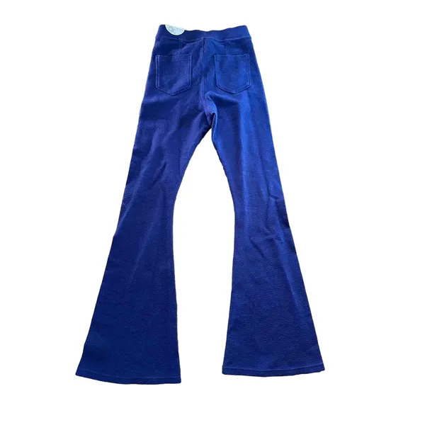 Offline by Aerie Womens Size Medium Xtra Flare‎ Hi-Rise Pants Blue - Image 4