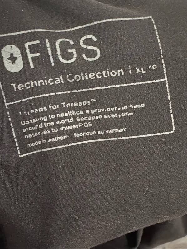 Figs Livingston Straight Leg Scrub Pants XL Petite - Image 5