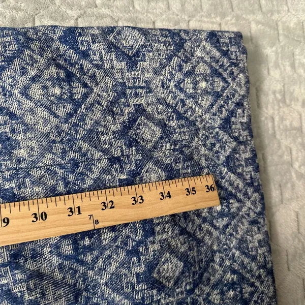 Etcetera Blue Geometric Sheath Dress Size 4 Work‎ Office Business Casual Career - Image 8