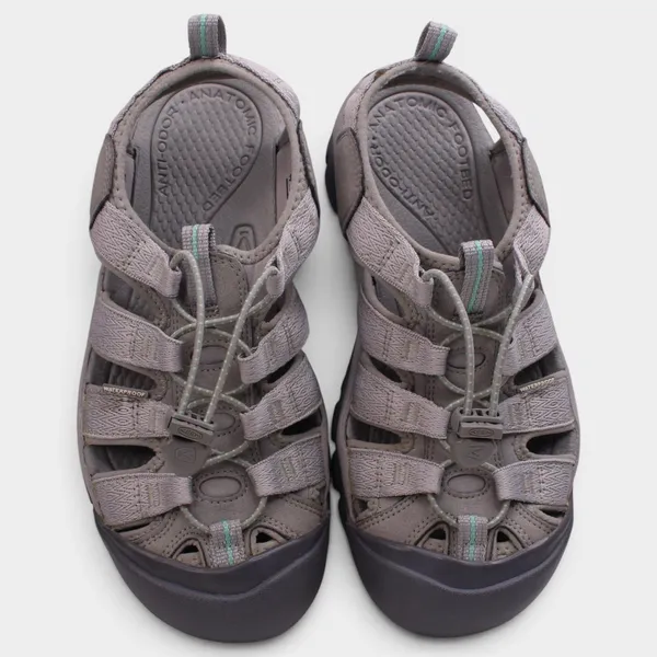 KEEN Newport H2 Womens 8 Grey Ocean Wave Water Hiking Sandals - Image 5