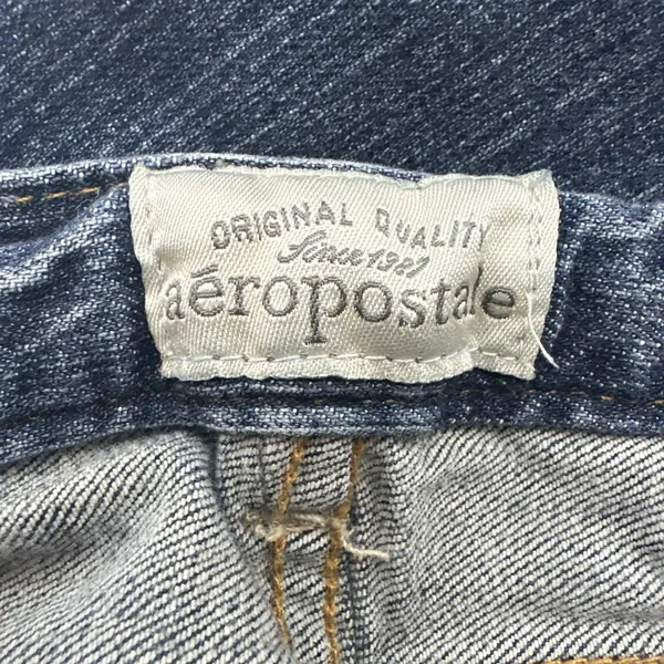 Aéropostale Women's Bayla Skinny Jeans 00 Regular Blue Mid Rise Stretch Denim - Image 11