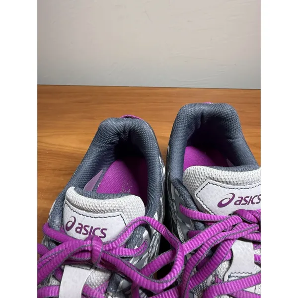 ASICS‎ Gel-Venture 6 Womens Trail Running Shoes Grey Purple 1012A504 Size 9.5 - Image 8