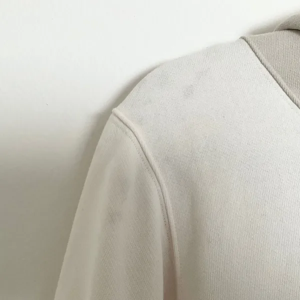 Alo Yoga Make Waves Hoodie Ivory/Bone/Gravel XS - Image 5
