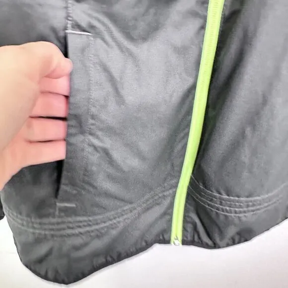 The North Face Black Lightweight‎ Windwall Hooded Windbreaker Women's Size Small - Image 5