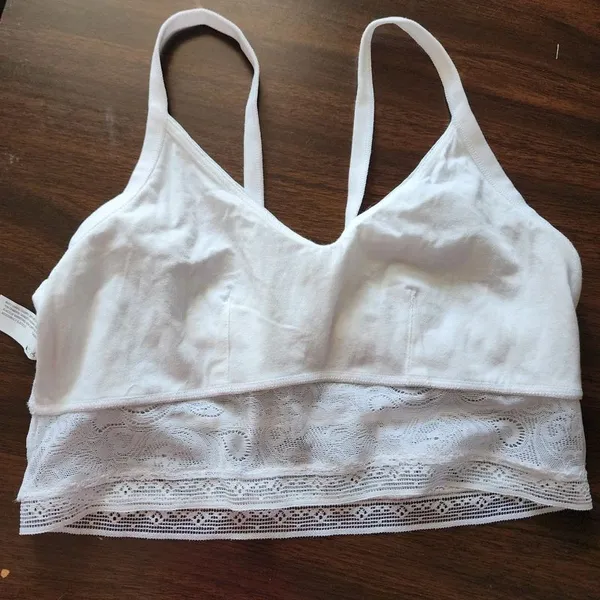 New Maidenform Pullover Stretch Lace 2 Pack Wirefree Bra DM4010 Size M - Image 9