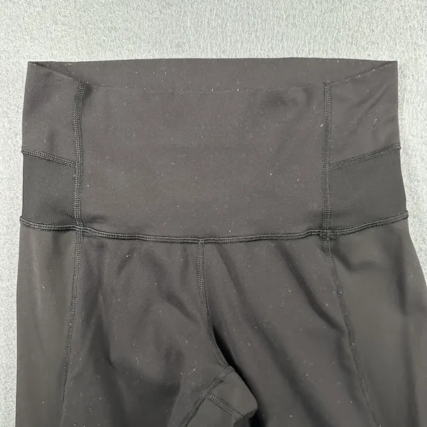 Lululemon Leggings‎ Womens Small Black High Rise Mesh Running Yoga Athletic - Image 5