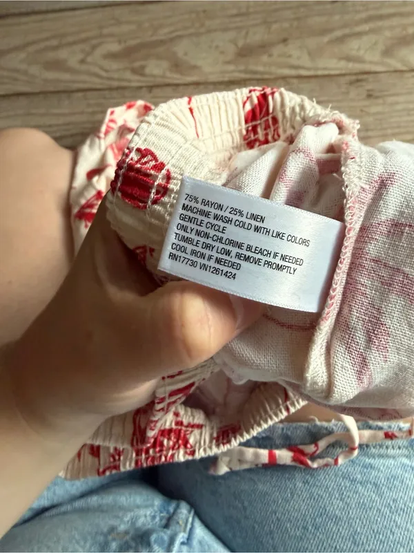 Wild Fable pants size s rayon/linen blend - Image 4
