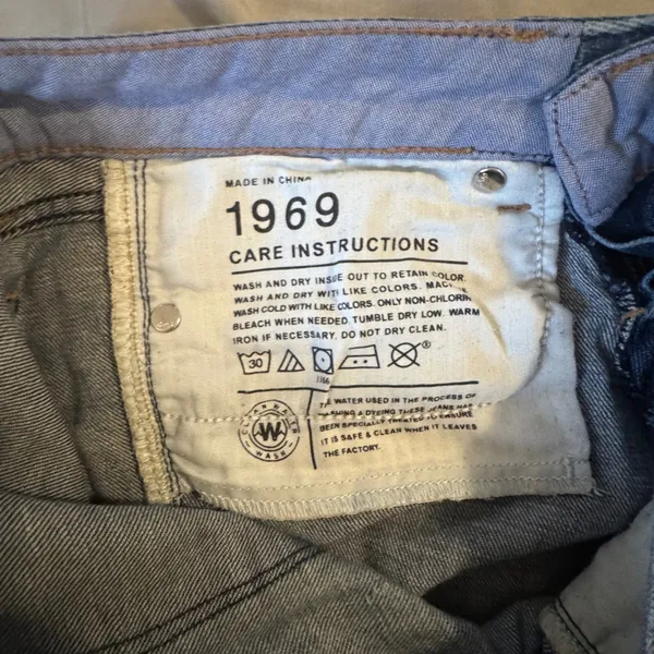 Gap 1969‎ Sexy Boot Jeans Medium Wash Blue Denim Stretch Low Rise 25/0r 0 R Y2K - Image 4