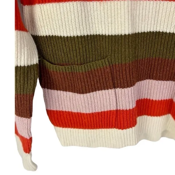 Madewell Patch Pocket Stripe Pullover‎ Sweater M - Image 11
