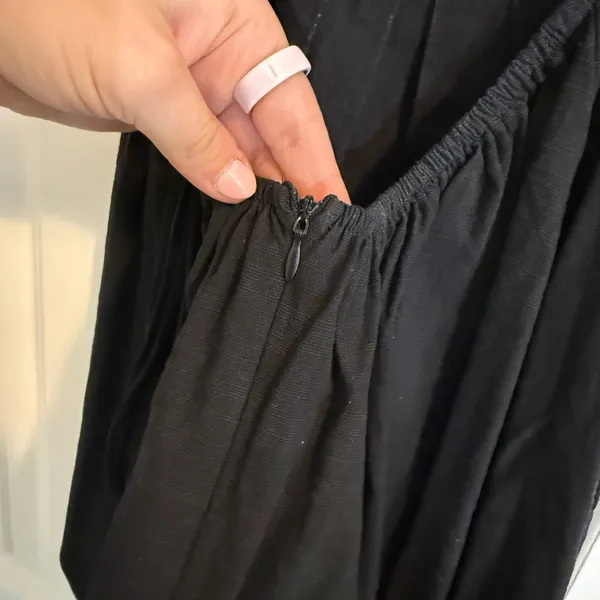 Black Mini Dress Size M - Image 5