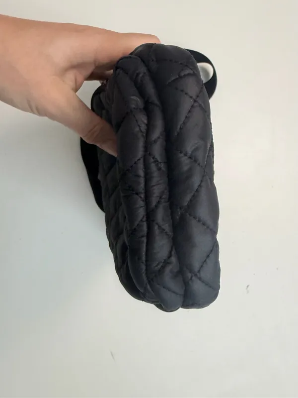 MZ Wallace Crossbody Bag Purse Quilted Lightweight Metro Travel Black Unisex - Image 9