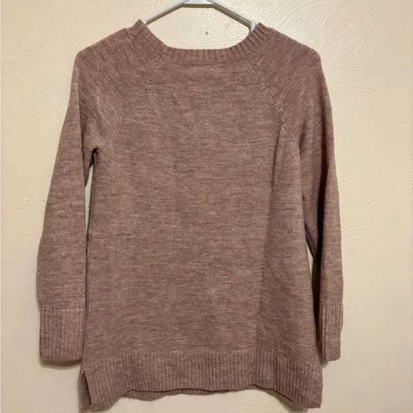 LC Lauren Conrad Brown Sweater with Llama Motif - Image 9