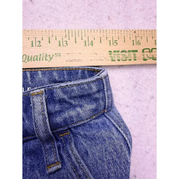 J.Crew Slim Wide Leg Jeans Women 28 Blue High Rise Carpenter Workwear - Image 5