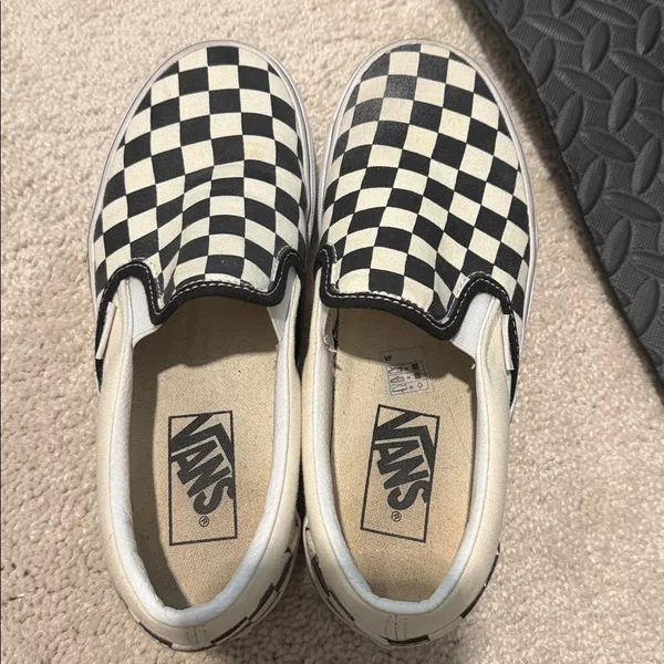 Vans Black and White Checker - Image 3