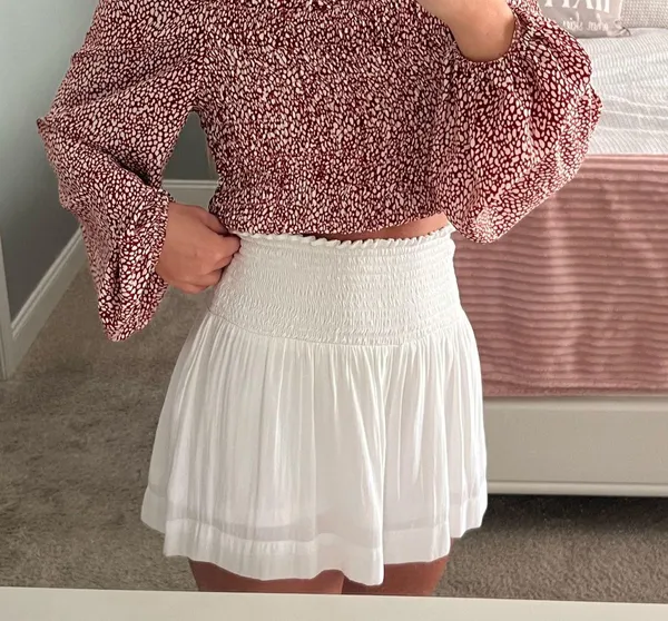 White Flowy Shorts The Pants Store - Image 2