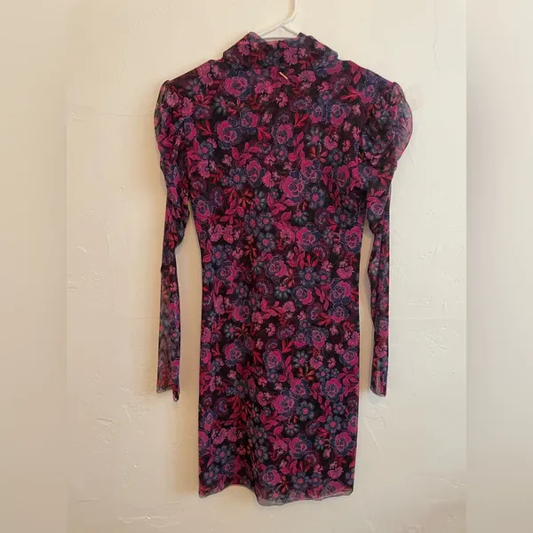 MISA Los Angeles Stormi Dress in Black Floral - Image 8