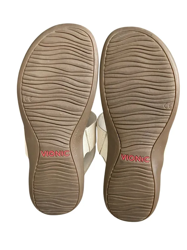 Vionic Tala T-Strap Supportive Leather Sandals Women’s Size 7 Snake Print - Image 7