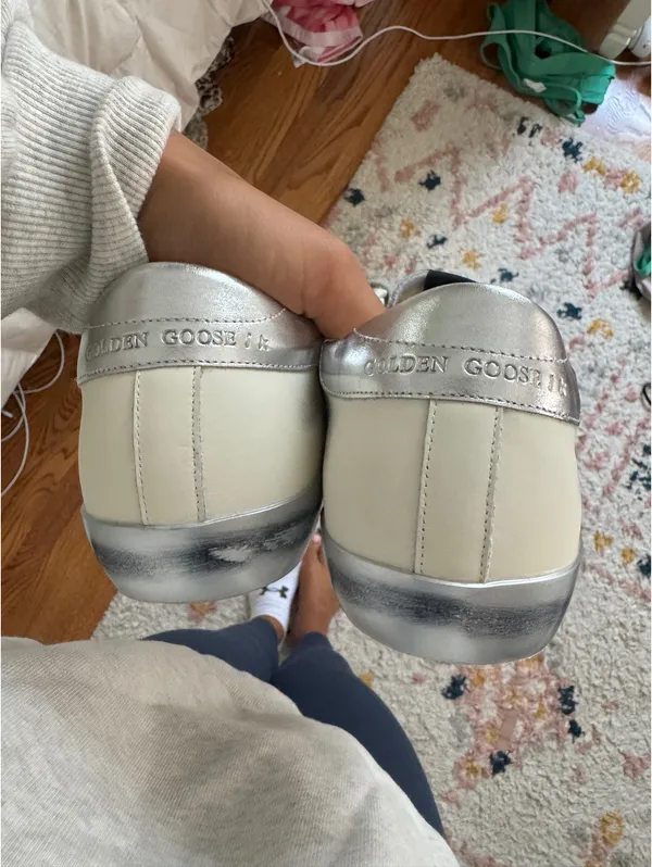 Silver Golden Goose Superstar  - Image 3