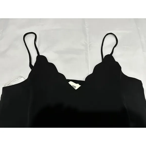 Altar'd State Black Silky Mini Dress Spaghetti Strap M NWT - Image 7