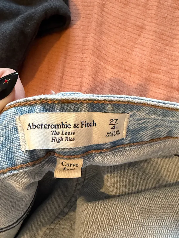 Abercrombie Jeans High-Rise Loose Curve Love - Image 5