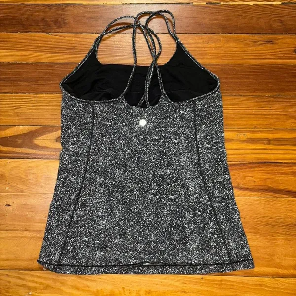🍋 lululemon free to be tank nulu diffuse starlight black - Image 3