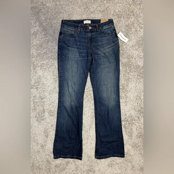 PacSun Jade Low Rise Bootcut Jeans Stretch Dark Blue Size 23 NWT - Image 5