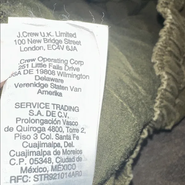 Madewell Olive Green Women's Shorts size small - Image 6
