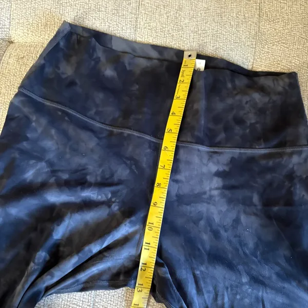 LULULEMON Align Crop 21” Diamond Dye‎ Pitch Grey Graphite Grey Size 12 - Image 8