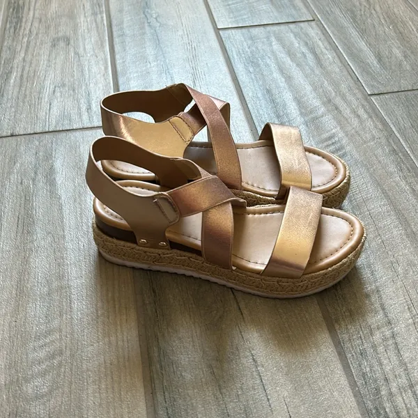 Top moda metallic sandals - Image 2