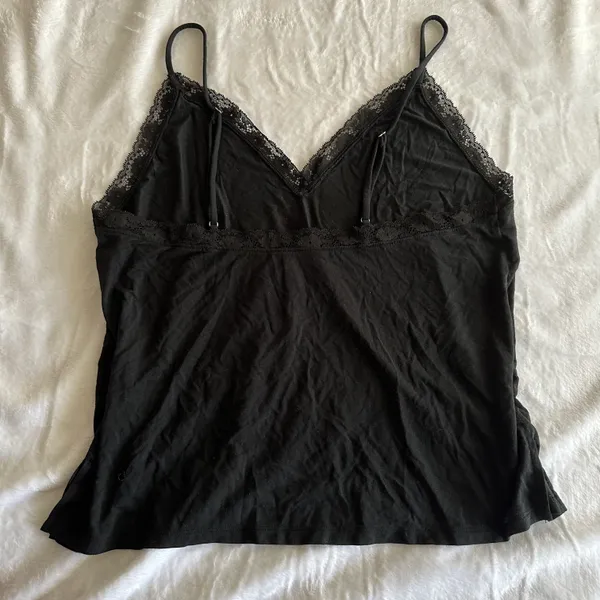 Victoria's Secret Black Lace Cami Top - Image 4
