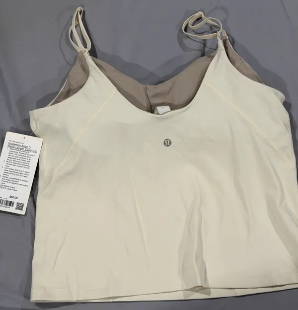 lululemon athletica Cream Spaghetti-Strap Tank - Image 5