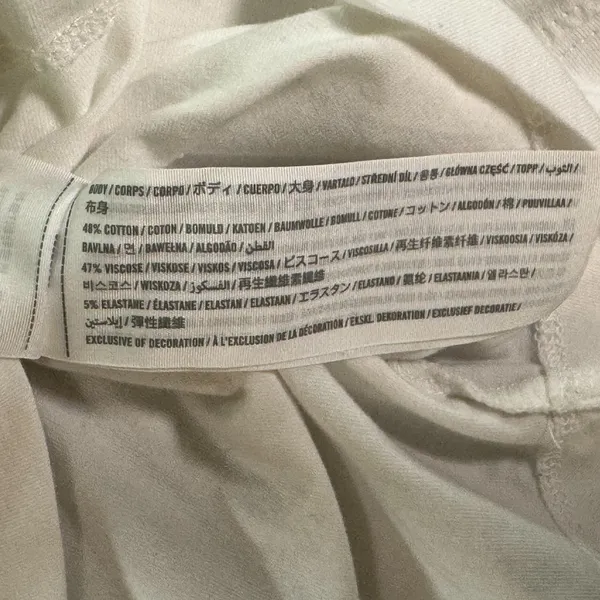 Abercrombie & Fitch Soft AF Tee Sz XS White - Image 5